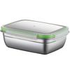 ZISIZ Stainless Steel Food Storage Container