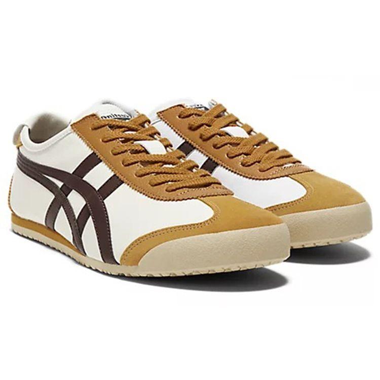 ONITSUKA TIGER Mexico 66 Cream Licorice Brown Unisex Sneakers 1183A201-117