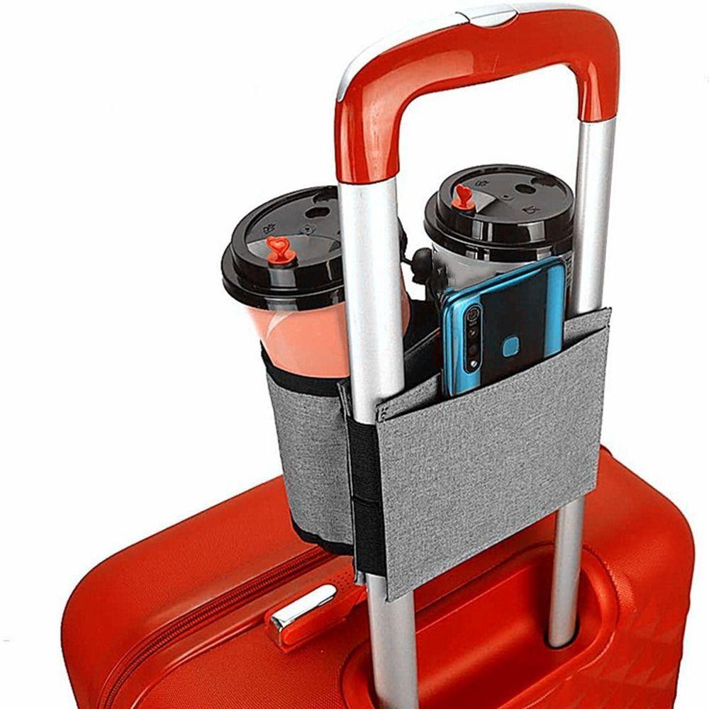 Bag Trolley Case Drinking Bottle Can Drinking Bottle Bracket Bottle Drinks Rack Luggage Cup Holder
