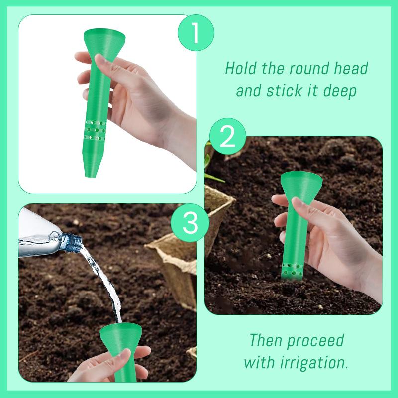 Outdoor Gardening Plant Root Irrigation Watering Funnel