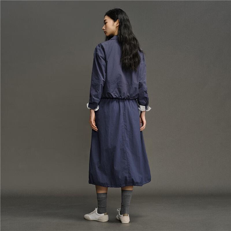 GIORDANO CONCEPTS Pleated Print Elastic Waist Midi Skirt