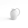 Georg Jensen BERNADOTTE Creamer/Milk Pitcher/Milk Jug, White, Diameter 10cm X Height 14cm, Capacity 500ml, Dishwasher Safe, Product Number 10020599