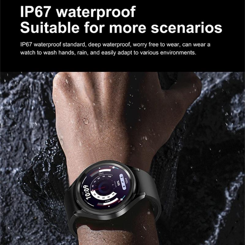2025 New Watch 6 Classic Smartwatch Men's GPS Sports Fitness Women's Health Waterproof Bluetooth Call Smart Watch for Android IOS