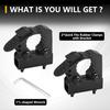 Universal Quick Release Clamp Heavy Duty Rubber Clamps Fit for Shovels, Axes, and Other Tools Shovel Holder Mini Mount Compatible with Truck Off Road