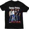 Tokio Hotel Мужские Мемные Футболки Высокое Качество Оверсайз Индивидуальная Футболка Женская