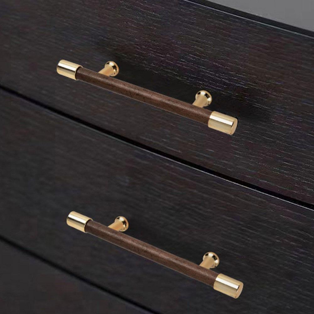 Solid Wooden Door Handles Various Sizes Multifunctional Kitchen Cabinet Handles Durable Furniture Handle Hardware Home Use