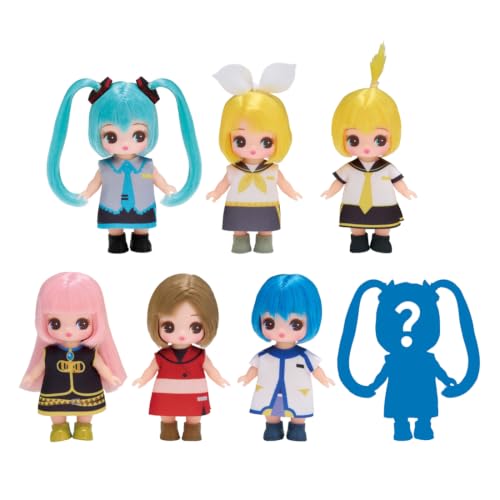 Takara Tomy Licca-chan Doll Petit Licca-chan Hatsune Miku Collection BOX Dress-up Pretend Play Toy for ages 3 and up