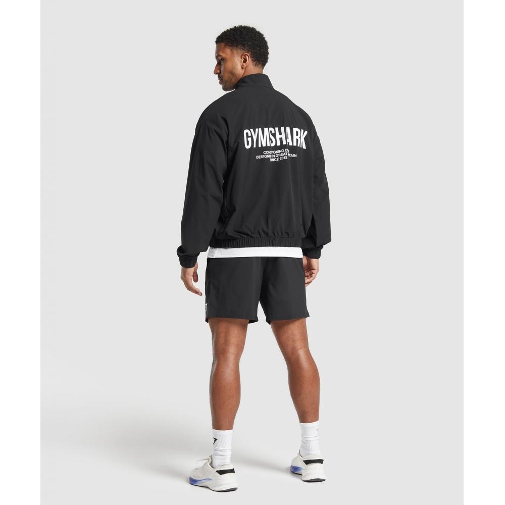 Gymshark Conditioning Club Track Jacket Black A2c1d Bb2j