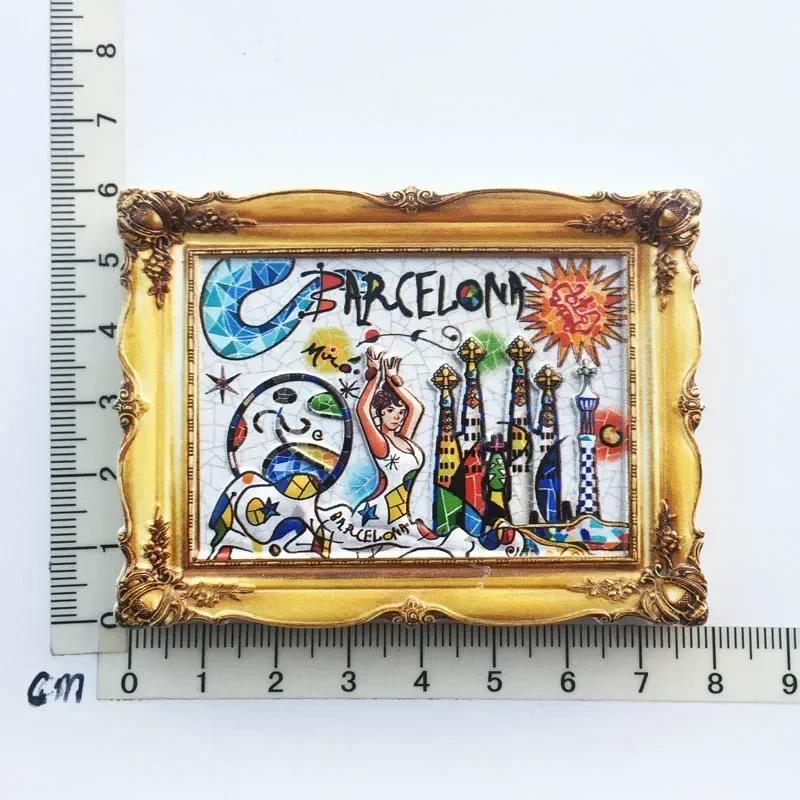 Испания Мадрид Магниты на холодильник Туристический сувенир Кордова Барселона Севилья Толедо Магнитные наклейки на холодильник Коллекция подарков