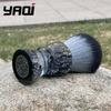 YAQI ROCKS Men's Wet Shaving Brush with 28mm Synthetic Bristles Resin Handle for Smooth Facial Shaving