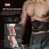 Миостимулятор Умный пояс для тонизирования живота EMS Стимулятор мышц Тренажер для пресса USB Зарядка Массажер для тела Похудение Фитнес-оборудование