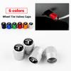 AAAIM1 4Pcs Car Wheel Tires Valve Stem Caps Badge Decoration For Tesla Model 3 Model Y Model S Model X Cybertruck Roadster SpaceX