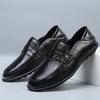 FashionSoft Sole Cow Leather Loafers Male Spring Autumn New Designer Fashion Casual Shoes for Men Breathable Summer Driving Shoes Man