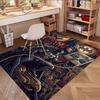 Batman Print Rug, Washable Floor Carpet, For Entryway Dorm Laundry Room Office Study, Home Decor Birthday Christmas Gift