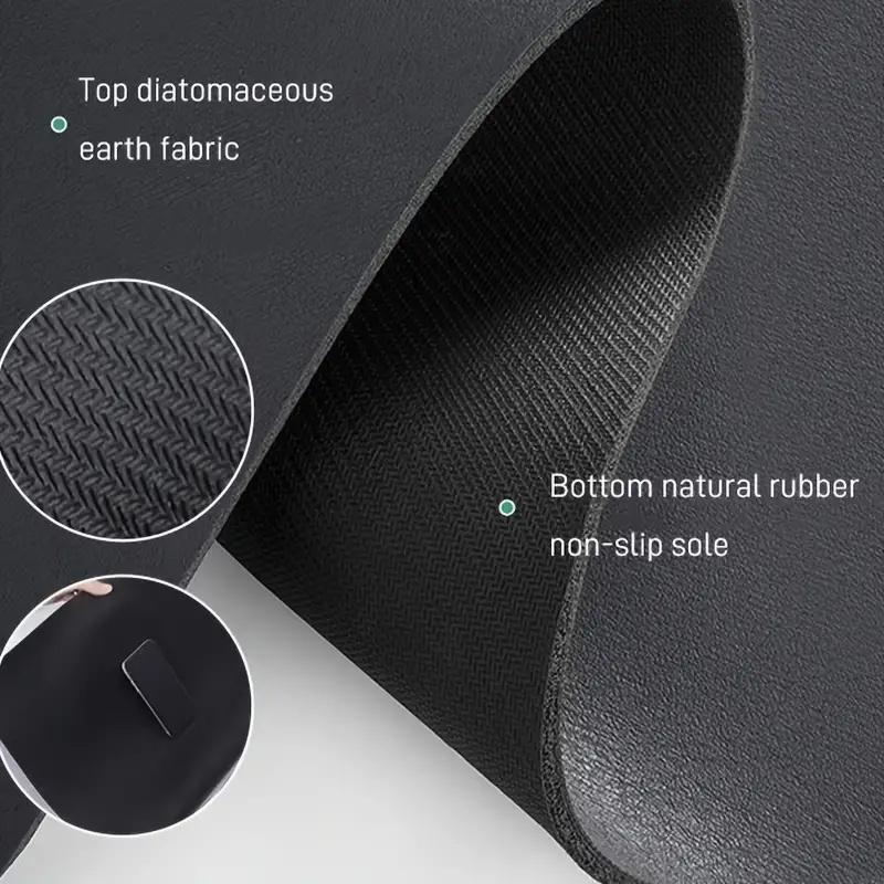 Super Absorbent Dish Drying Mat, Duty Kitchen Counter Pad, Heat-Resistant Up To, Non-Slip Dishwasher Drainage Mat for Coffee Machine, Sink, Countertop