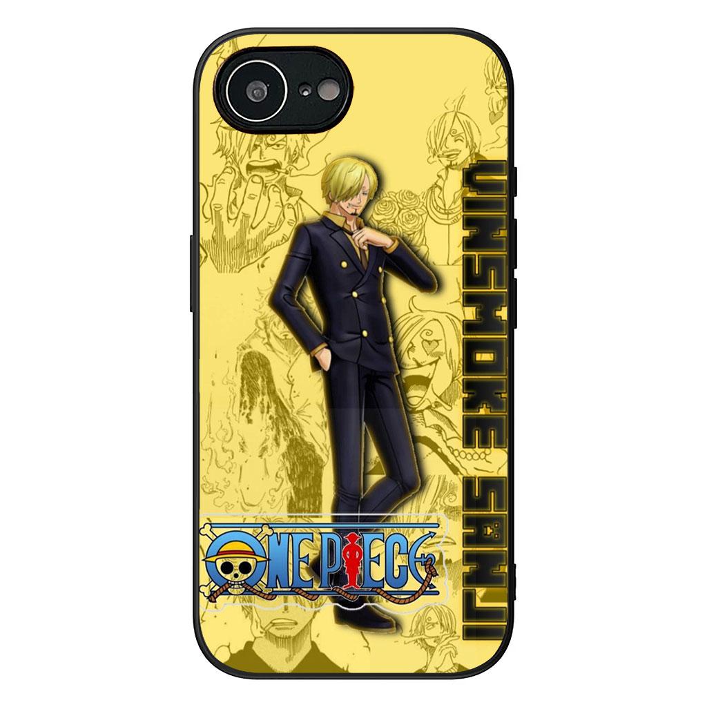 Cover for Apple iPhone 17 16 Plus 13 12 Pro Max Mini X XR ProMax 16E 15+ 16Plus Air Phone Case Luffy Sanji One Pieces Zoro
