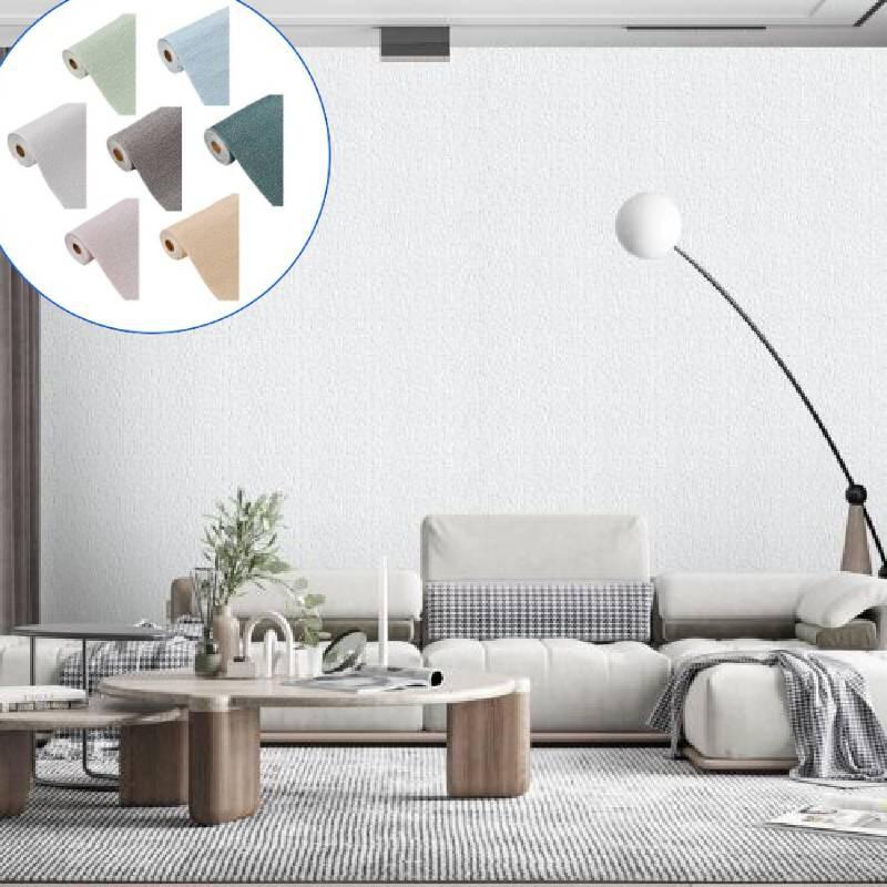 Премиальные 2,8-метровые самоклеящиеся обои для стен в элегантных однотонных цветах для современных домов