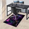 "Enchanted Purple Owl & Black Cat Witch Decor"Office Mat Home Decor Office Desk Chair Carpet for office ph52