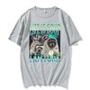 2026 Summer Life Ls Soup L Am Fork Raccoon Funny Meme Graphic T Shirt Gift Unisex Unisex Fashion Casual Humor Tee Oversized Tshirt
