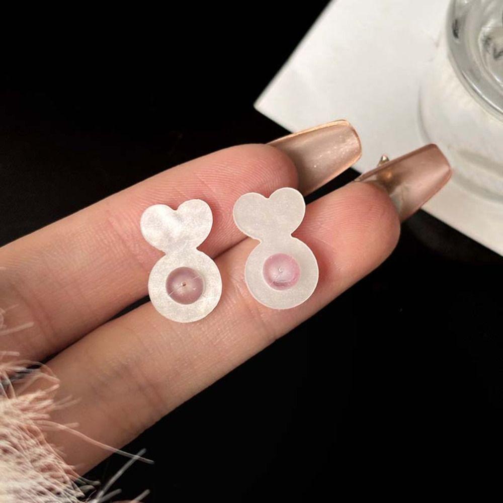 60-80 шт. Поддерживающие серьги-лифтеры в форме сердца, Заглушки для ушей в форме кролика, Блокирующие колпачки, Поддержка серег