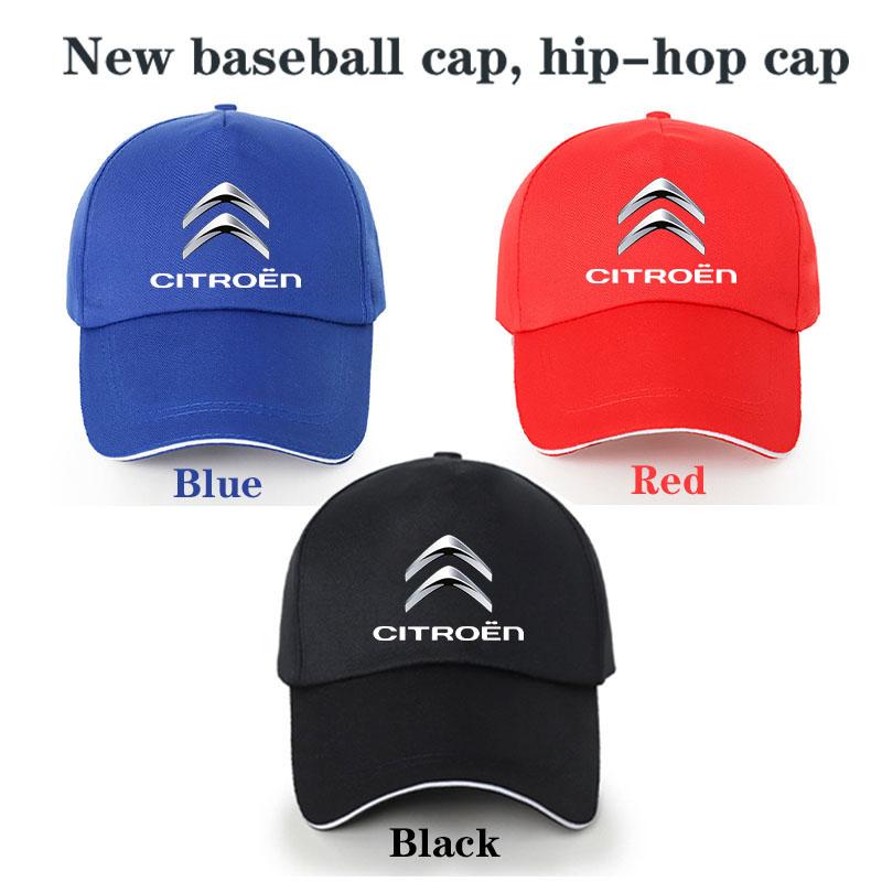Fashion Baseball Caps Spring Summer Sport Cap Solid Hip Hop Hat For Citroen C3 C4 X7 Xsara Picasso Crosser C-ELYSEE JUMPY NEMO ail256