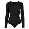 Urban Classics Womens/Ladies Ribbed Knitted Long-Sleeved Bodysuit