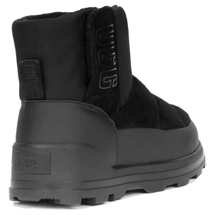 UGG Теплые износостойкие короткие снегоступы Женские Черные 1143932-BLK-
