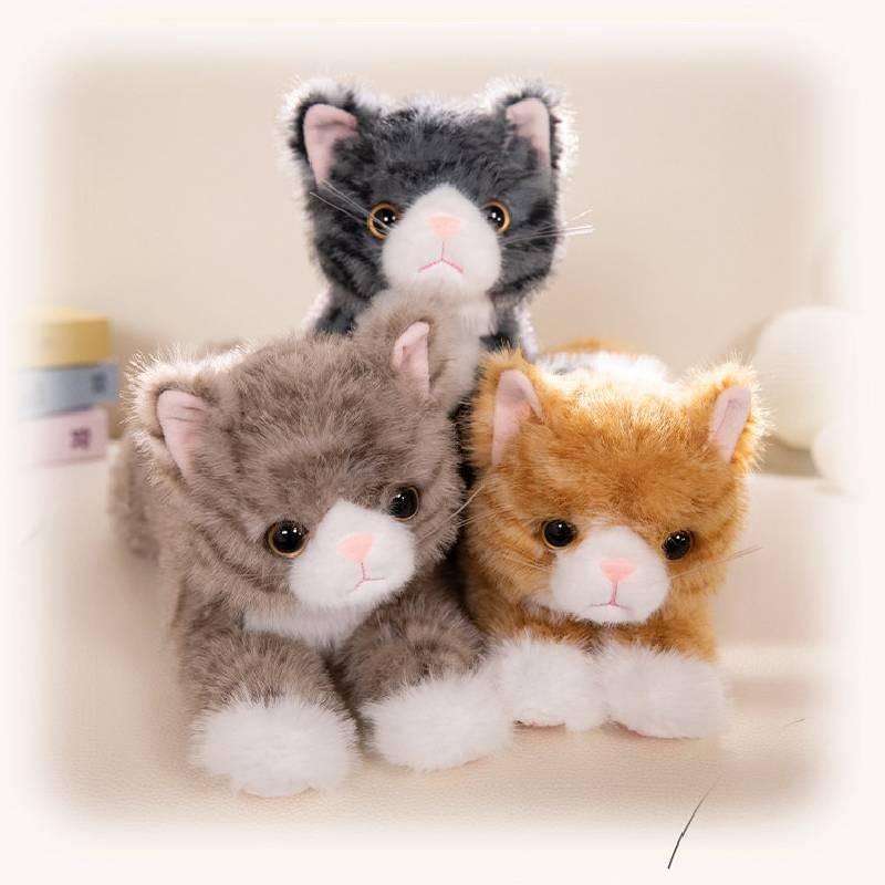 Кошка Вечеринка Искусственная Плюшевая Игрушка Кукла Милая Мультяшная Девочка Подарок на День Рождения Детям
