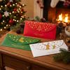 3pcs Xmas Tree Cash Envelopes Elk Greeting Card Package Festive Christmas Gift Envelopes  Christmas