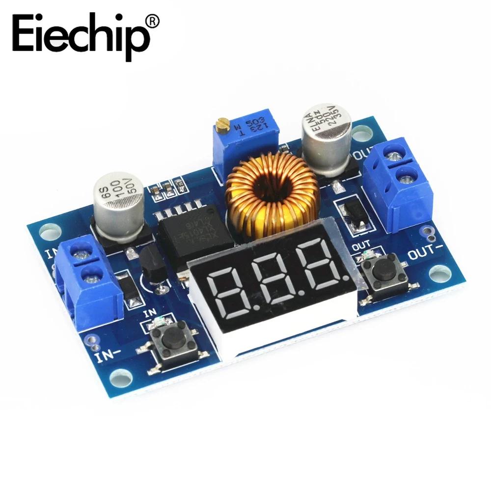 XL4015 5A 75W DC-DC регулируемый понижающий зарядный модуль высокомощный понижающий преобразователь светодиодный драйвер с красным вольтметром