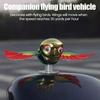 Yousheng 1/2 шт. Имитация птицы Автомобильная декоративная Летающие птицы с машущими крыльями, активируемыми ветром Птица, активируемая скоростью ветра, Декор для транспортного средства