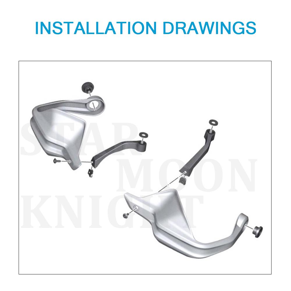 Motorcycle Accessories Handguard For BMW F700GS F800GS F 700 800 GS Hand Shield Protector Handguard