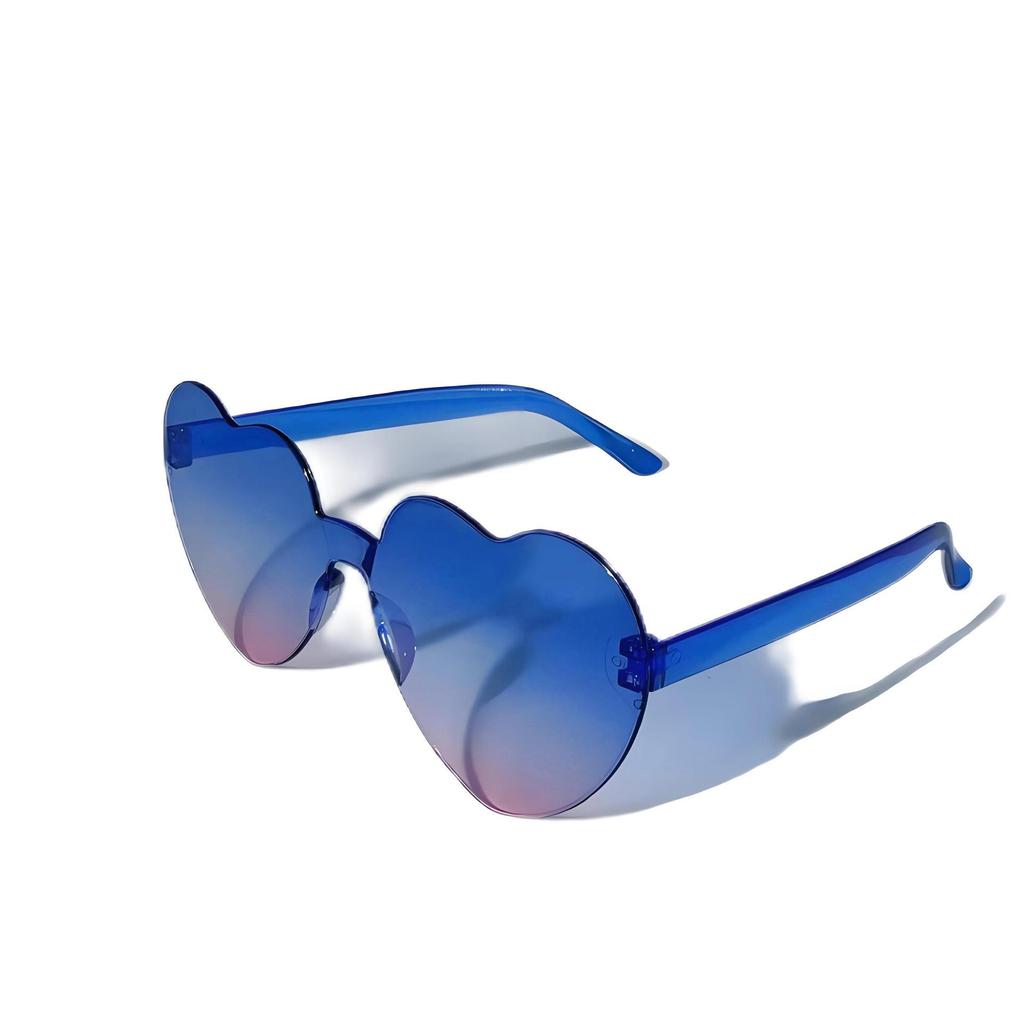 Модные солнцезащитные очки в форме сердца в европейско-американском стиле для женщин - Маскарадная вечеринка и забавные очки