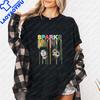 Sparks Band Print Loosefitting Top Trendy Unisex Shortsleeved Tshirt Suitable for Both Unisex and WoUnisex Large Size