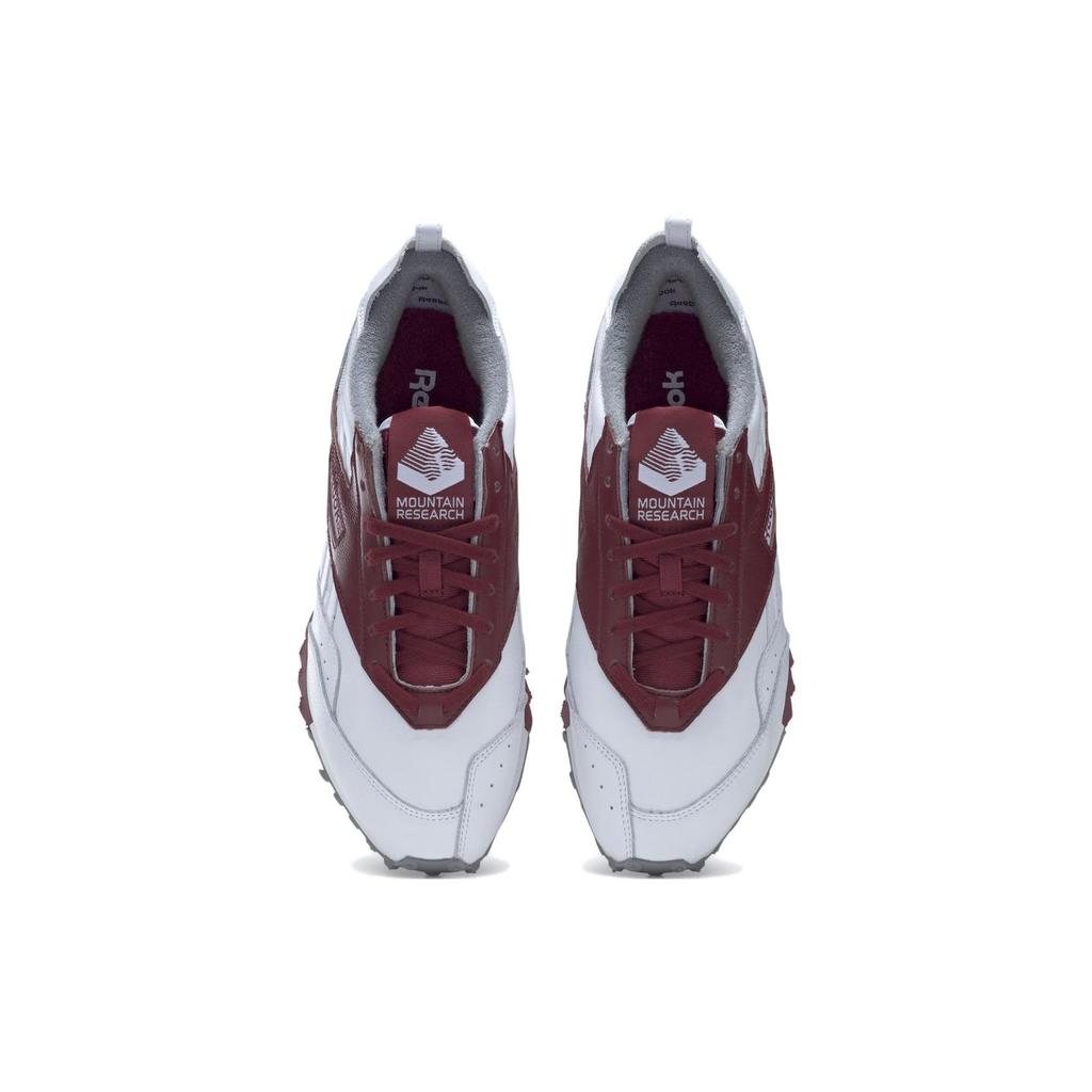Reebok Mountain Research x LX 2200 Белые бордовые кроссовки унисекс Обувь-Белый Классический-Бордовый Чистый-Серый-5 HP9729
