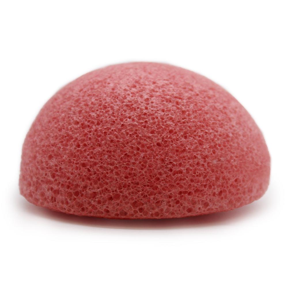 2x Konjac Face and Body Cleansing Sponge, Rose