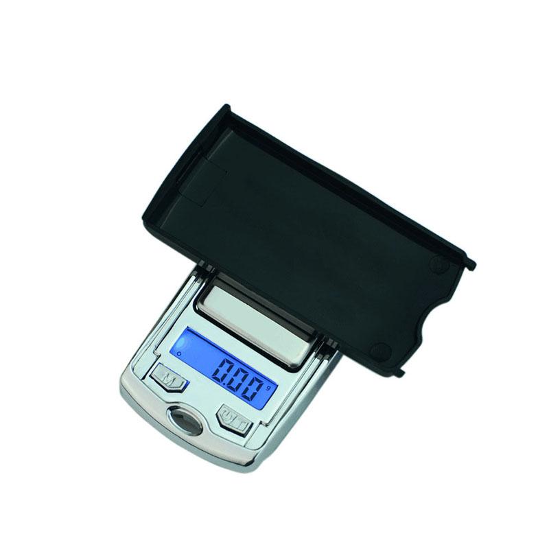 Digital Portable High Precision Mini Weight Scale Jewelry Balance Night Vision Electronic Led Accurate Car Key Household Flat