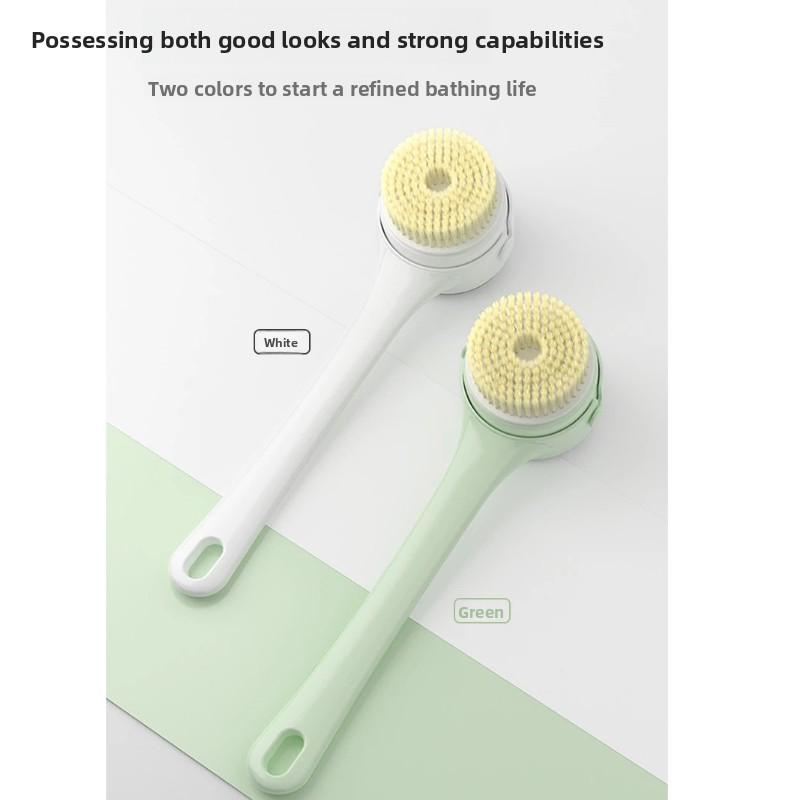 Digital Screen Electric Body Scrubber Long Handle Rotating Bath Massage Brush
