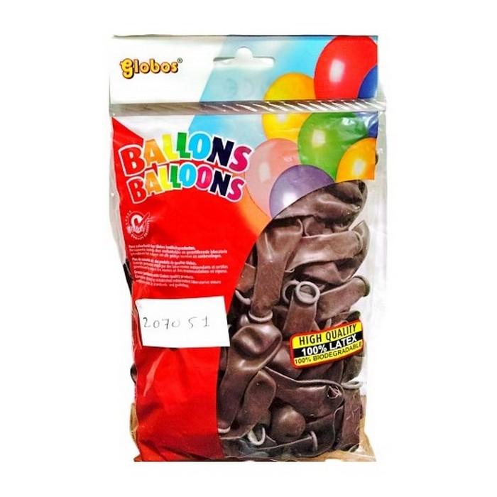 Простые латексные воздушные шары Globos (Упаковка из 100 шт.)