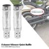 HDBUBALUS Silencer Quiet Baffle for Harley Sportster Softail Duals Shortshots Staggered