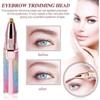 Usb перезаряжаемая бритва, электрический триммер для бровей, женский триммер для бровей, бритва для губной помады, инструмент для удаления волос