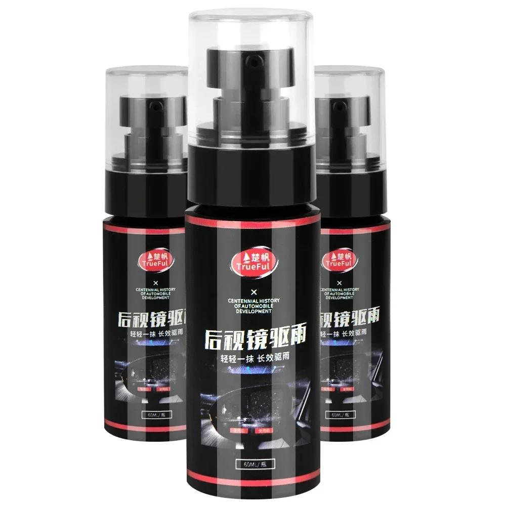 60 мл Средство от заливания водой зеркала заднего вида автомобиля Лобовое стекло Заднее стекло Шлем Очки Водоотталкивающее средство Водостойкое покрытие