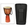 Djembe Bag Adjustable Shoulder Straps Breathable Black Reliable Protection with Inner Padding
