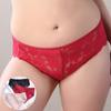 CFSC женское нижнее белье большого размера, однотонное нижнее белье с принтом, кружевные трусики большого размера