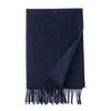 Thickened Autumn and Winter Plaid 100 Wool Scarf Atmosphere Women's All-match Fashion Warm Wool Scarf Comfortable Shawl
