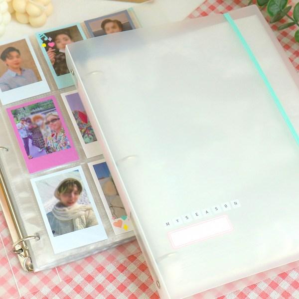 Необычная папка для покера с тремя отверстиями + наклейки