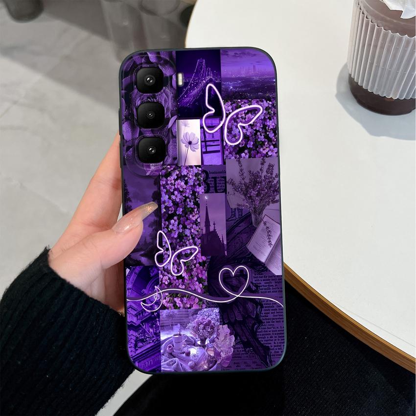 Для Infinix Hot 60 50 Pro Plus 40Pro 30 Play 70 60i 50i 40i 30i Чехол для телефона Сладкий Кролик Торт Новое Улучшение Мягкий Гладкий Силикон Легкий Прочный Корпус