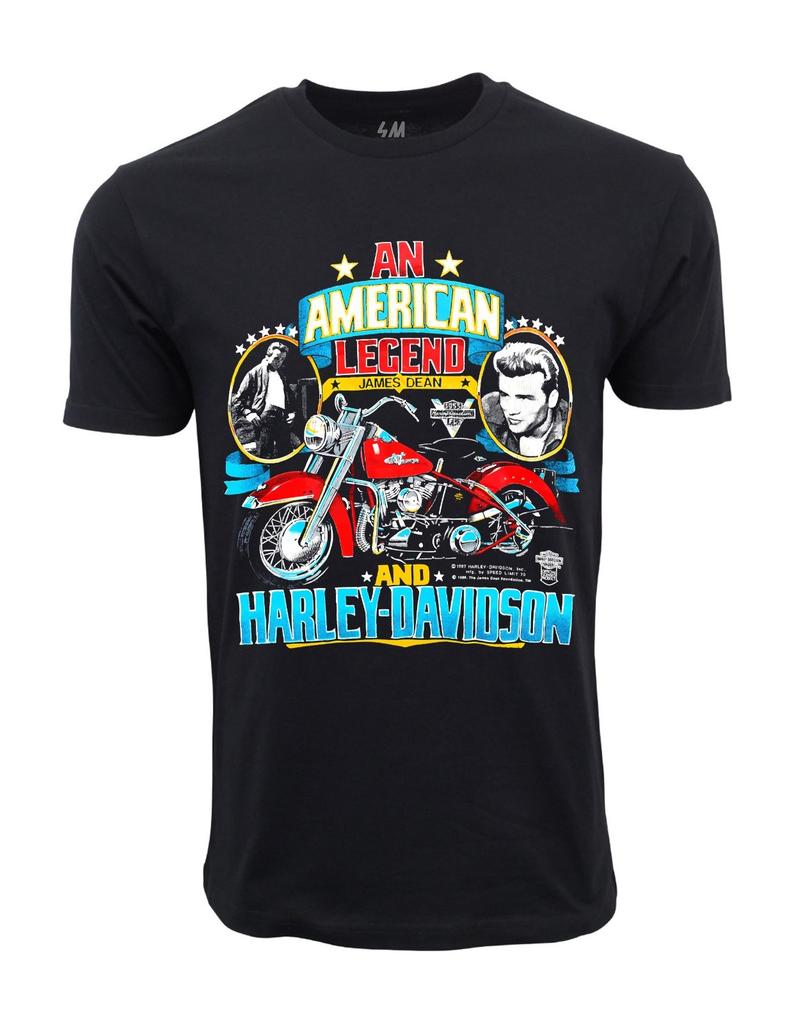 James Dean American Legend Harley T Shirt
