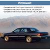 Автоматический трос управления переключением передач, совместимый с Ford Crown Victoria, Lincoln Town Car, Mercury Grand Marquis 4.6L V8 2005-2011. Замена для 6W1Z7E395A