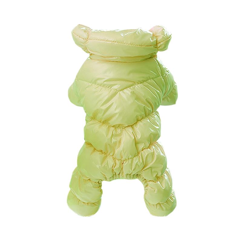 Зимняя теплая одежда для собак для маленьких собак, непромокаемый утолщенный комбинезон для собак, пуховик для собак, одежда для чихуахуа йорков